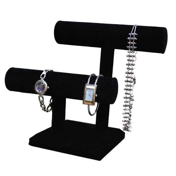 Velvet Necklace T-Bar Jewelry hotsell Stand