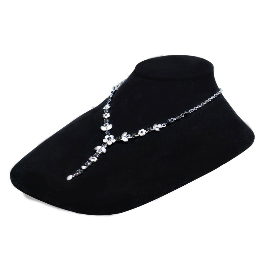 Black Velvet Necklace Jewelry Displayer By G+B - Main Image