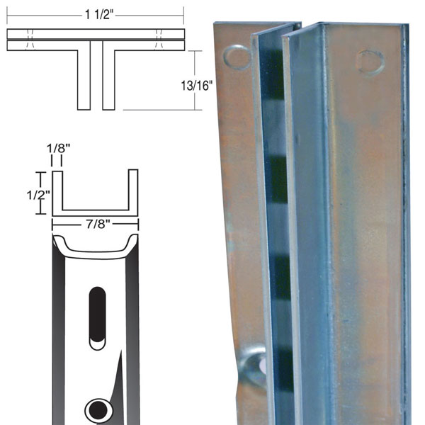 800 Series Concealed Standard Retail Wall Standards By Grand