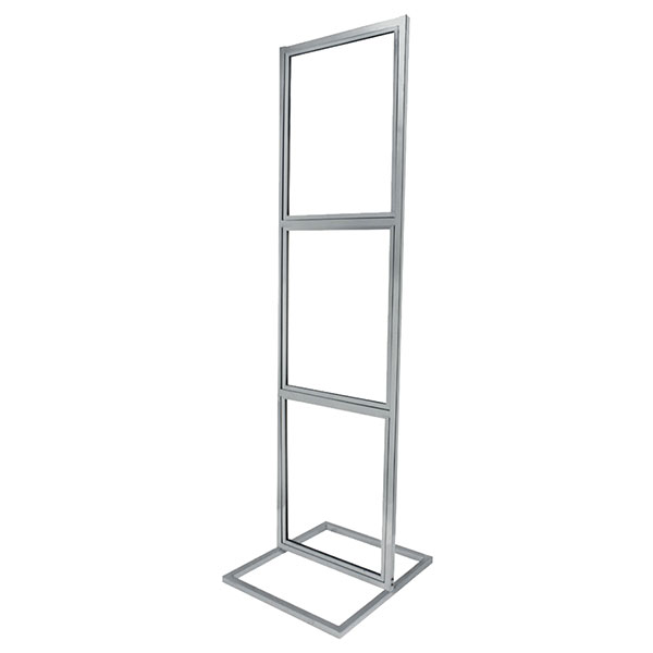 Unique Sign Storage Rack Freestanding 3-Tier Sign Holder | Retail Signholders | By Grand ...