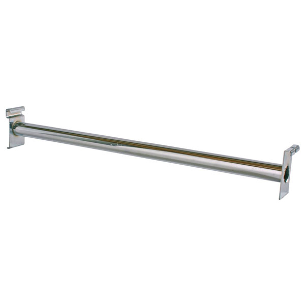 Chrome Straight Hangrail For Gridwall Retail Gridwall Displays By