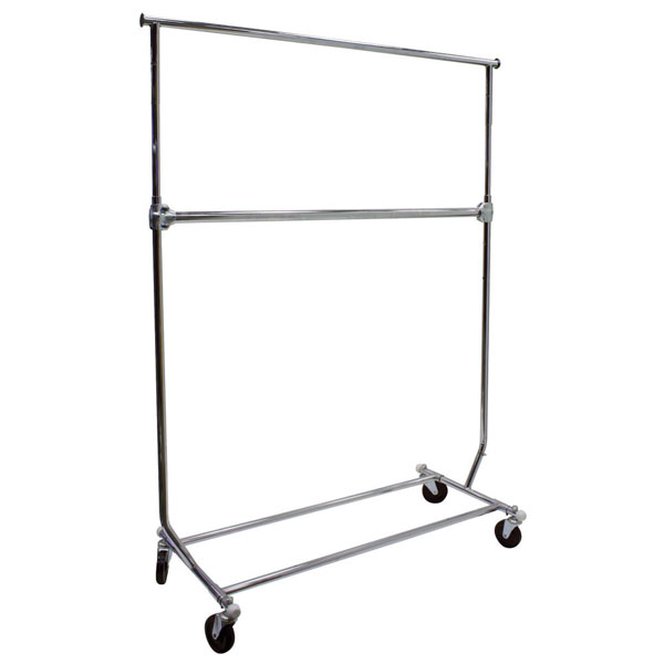 Add-On Rail For Collapsible Salesman Rack | Retail Apparel Racks | By ...