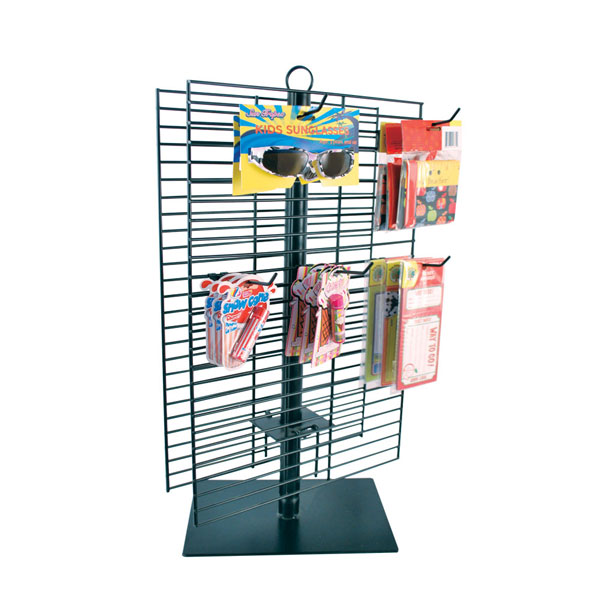 Black Countertop Spinner Merchandising Rack | Retail Merchandisers | By ...
