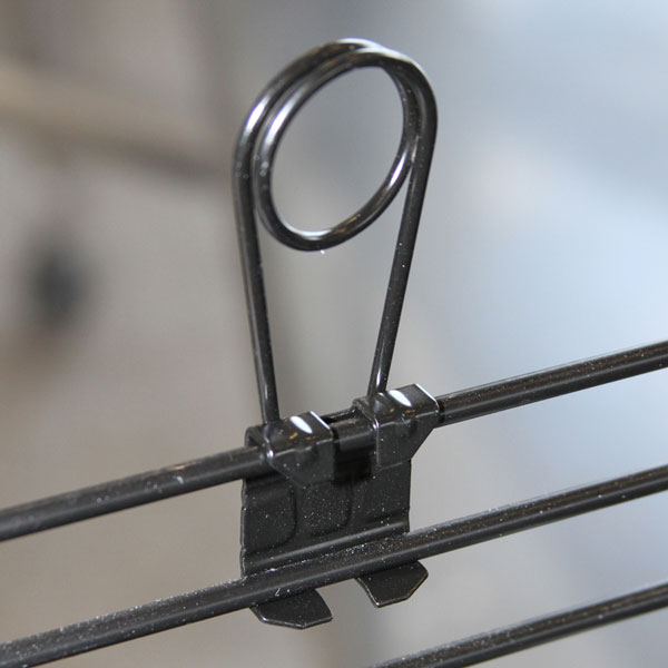 Black Sign Holder Clip for Countertop Merchandising Racks| By G+B