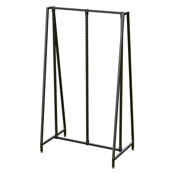 Black Burnside Double Sided D-Frame | Retail Apparel Racks | By Grand ...