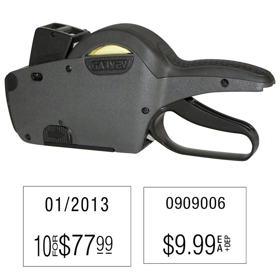 Garvey 22-66 Price Gun Labels Plain White 11568 