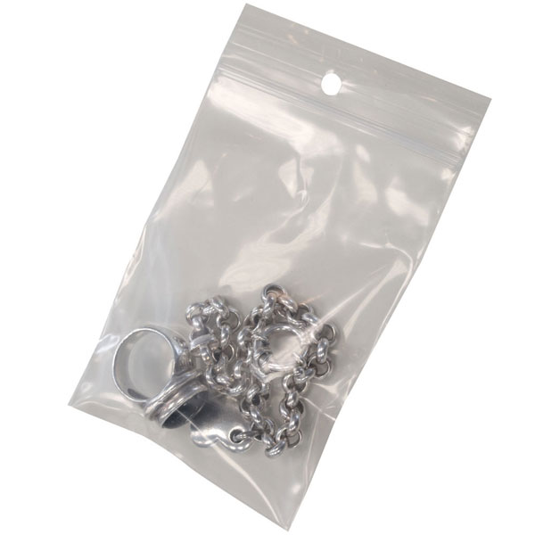 4 Mil Plastic zip lock bags 3 x 4 - B34P4 - JPB Jewelry Box