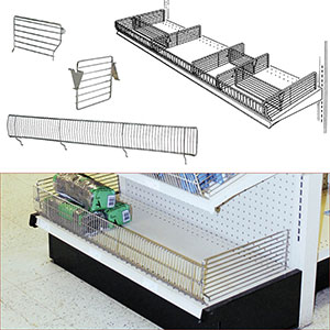 Black Countertop Wire Metal Rack | (2) Shelving Tiers Black Countertop Wire Metal Rack | (2) Shelving Tiers
