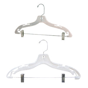 OOK 58-Pieces Lightweight Decor hangers in Plastic Storeagable