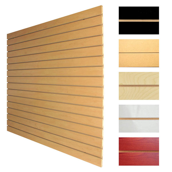 Raw Finish Groove Slatwall Panels | Retail Slatwall Displays | By Grand ...